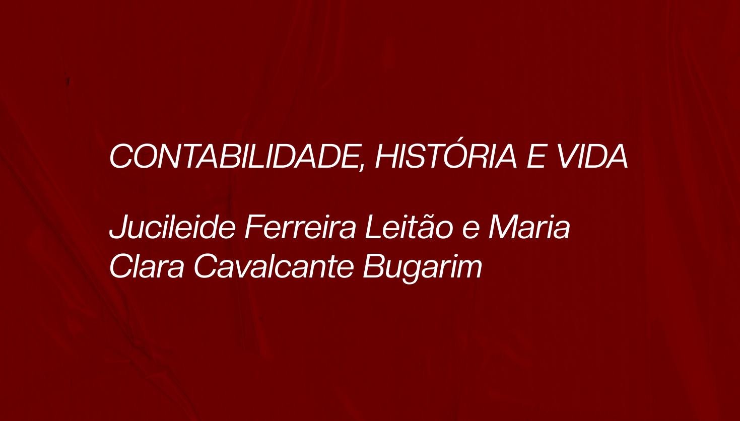 AMICIC - Contabilidade, História e Vida