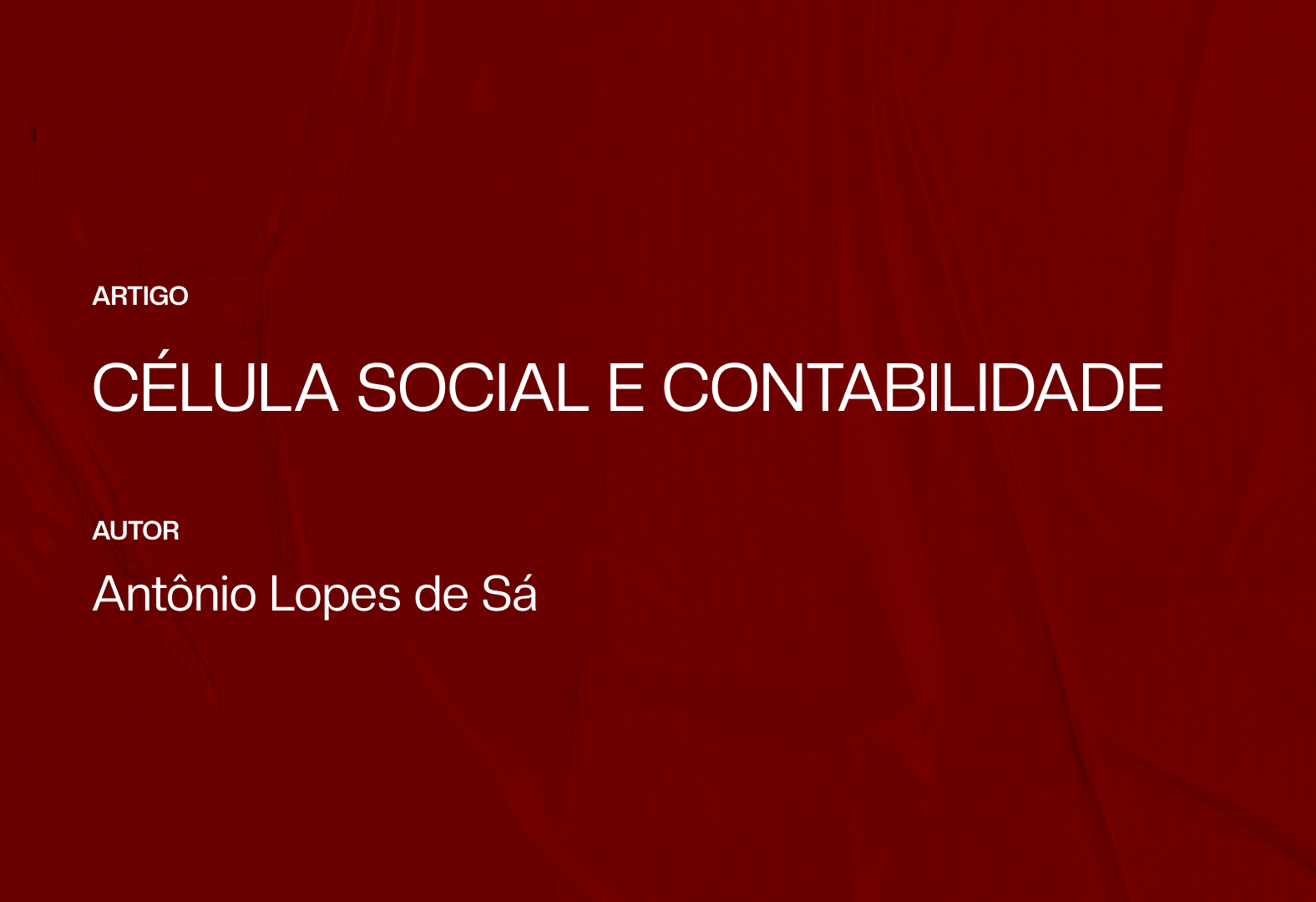 iZap Softworks - Célula Social e Contabilidade